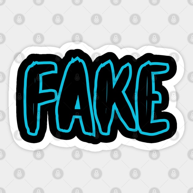 Fake Sticker by JunniePL